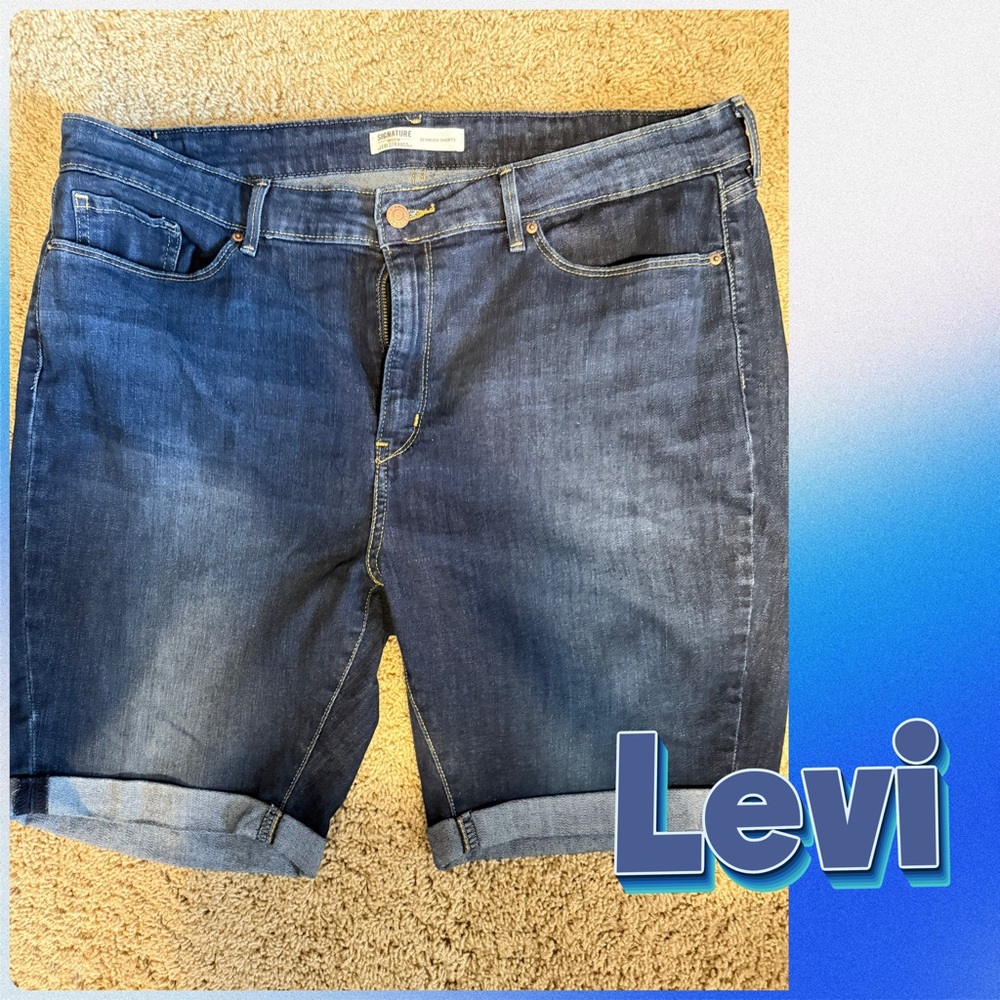 Signature by Levi Strauss Blue Jean Shorts